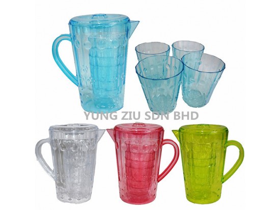 175#JUG WITH 4 CUP